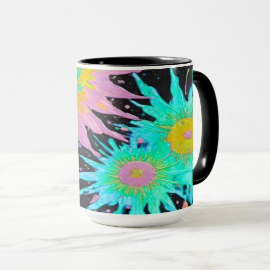 Mug Color Splash Abstract Art (Devant droit)