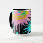 Mug Color Splash Abstract Art (Devant gauche)