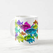 Mug Color Swirl Fish (Devant gauche)