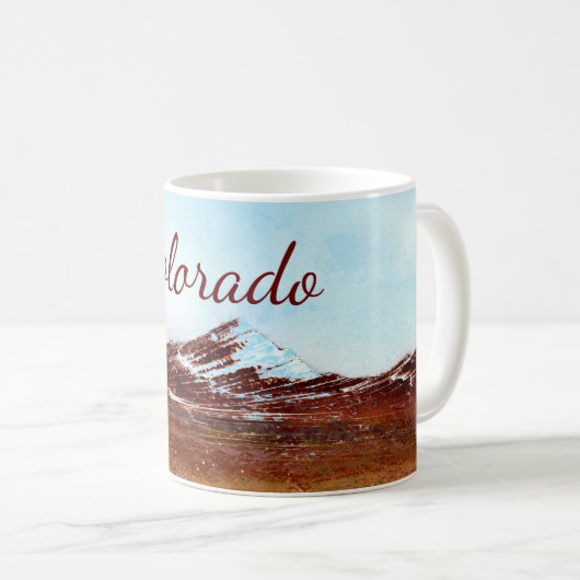 Mug Colorado coloré (Devant droit)