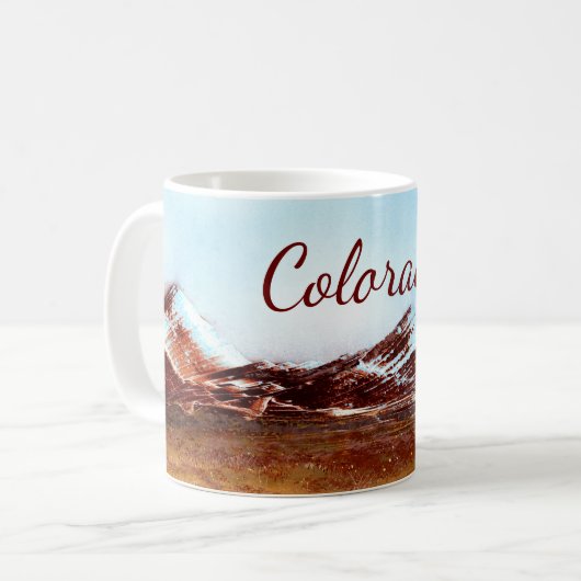 Mug Colorado coloré (Devant gauche)
