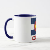 Mug COLORADO : Drapeau d'Etat du Colorado (Gauche)