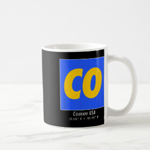 Mug Colorado Hiking And Skiing Co Montagne Vintage Spo