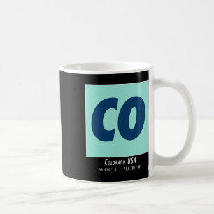 Mug Colorado Hiking And Skiing Co Montagne Vintage Spo