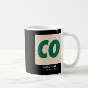 Mug Colorado Hiking And Skiing Co Vintage Mountain Spo