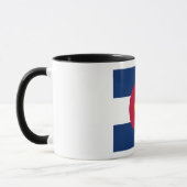 Mug Colorado : Le drapeau américain du centenaire (Gauche)