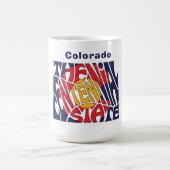 Mug Colorado Surnom Word Art (Centre)