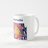 Mug Colorado Surnom Word Art (Devant droit)