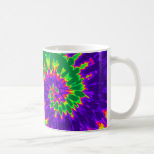 Mug Colorant vert et pourpre de cravate