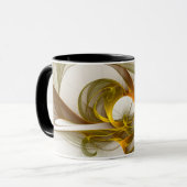 Mug Colorants métalliques précieux Abstraits modernes  (Devant gauche)