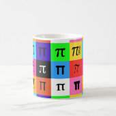 Mug colorblock happy pi day (Centre)