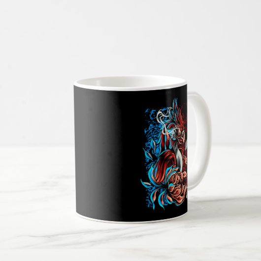 Mug coloré (Devant droit)