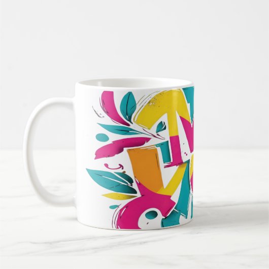 Mug Coloré (Gauche)