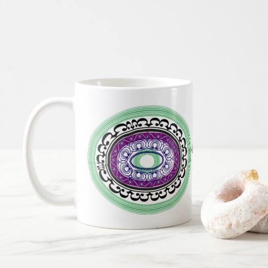 Mug Coloré (Avec donut)