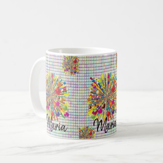 Mug coloré (Devant gauche)