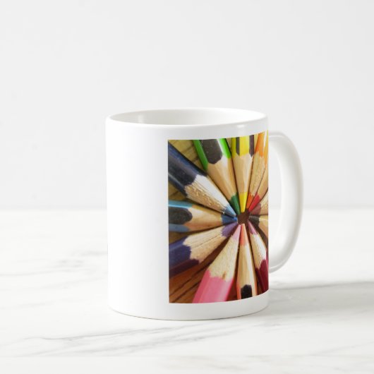 Mug coloré (Devant droit)