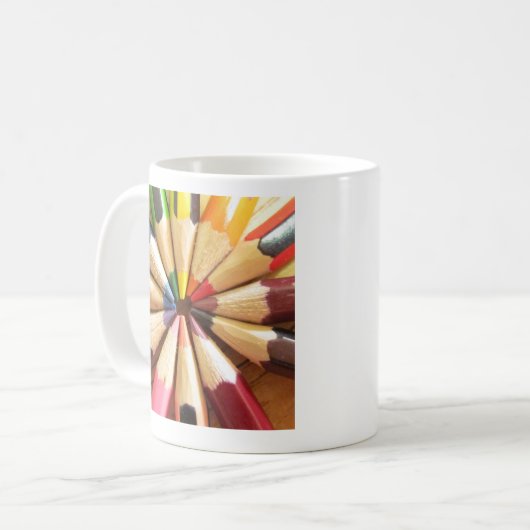Mug coloré (Devant gauche)