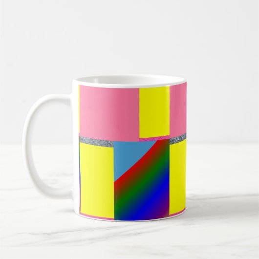 Mug coloré Abstrait (Gauche)