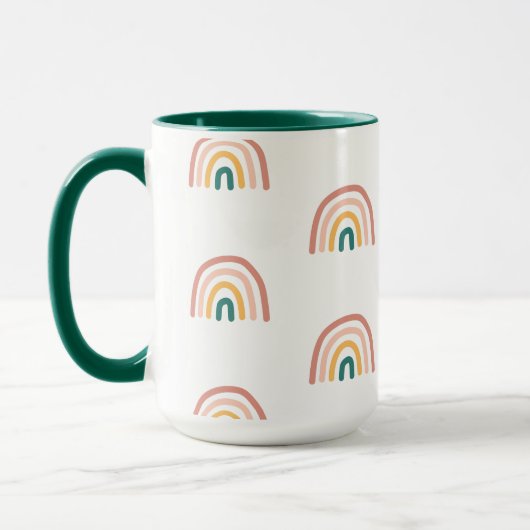 Mug coloré arc-en-ciel (Gauche)