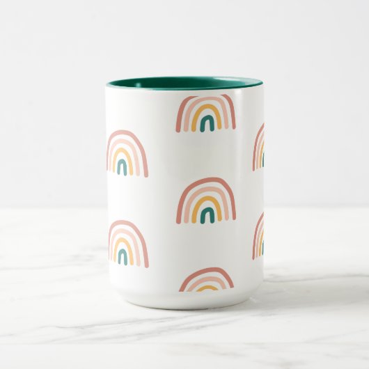 Mug coloré arc-en-ciel (Centre)