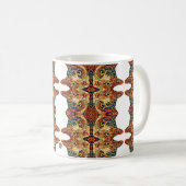 Mug Coloré avec un Chat Mignon (Devant droit)