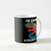 Mug Coloré Chameleon Lizard Vie Rainbow Reptile (Devant droit)