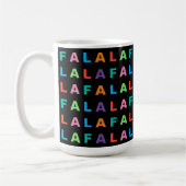 Mug Coloré classique FA LA LA Saison (Gauche)