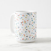 Mug Coloré Confetti Motif Automne (Devant gauche)