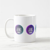Mug coloré de cinq ans (Gauche)