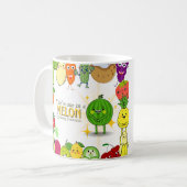 Mug coloré de fruits (Devant gauche)