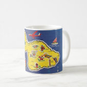 Mug coloré de l'île de Maui (Devant droit)