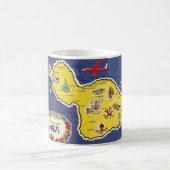 Mug coloré de l'île de Maui (Centre)