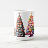 MUG COLORÉ MACARON VACANCES NOËL ARBRES (Centre)