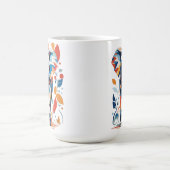 Mug Coloré Matisse Inspiré Elephant Design (Centre)