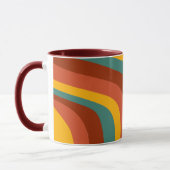 Mug Coloré ondulé (Gauche)