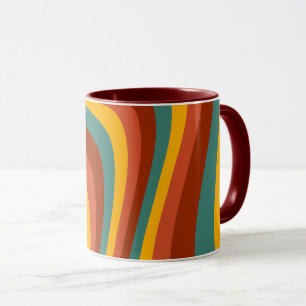 Mug Coloré ondulé