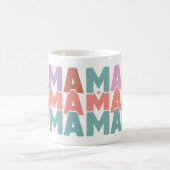 Mug Coloré Pastel MAMA Cadeau Maman (Centre)