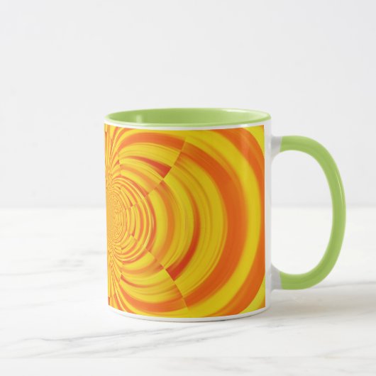 MUG COLORÉ PEINTURE CHEMIN DE PLANCHE (Droite)