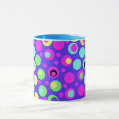 Mug coloré Polka Dot Party (Centre)
