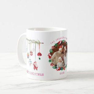 Mug Coloré Simple Joyeux Noël Photo Canlendar