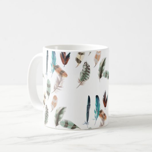 Mug Colored feathers (Devant gauche)