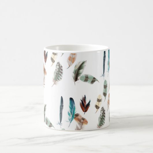 Mug Colored feathers (Centre)