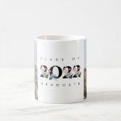 Mug Colorée été Floral Graduation Photo (Centre)