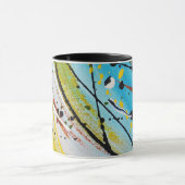 Mug Colorful Abstract Modern Unique (Centre)