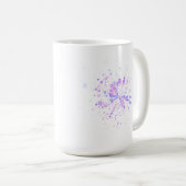 Mug Colorful Abstract Neon Splash (Devant droit)