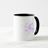 Mug Colorful Abstract Neon Splash (Devant droit)