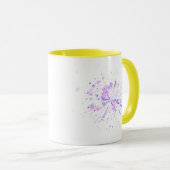 Mug Colorful Abstract Neon Splash (Devant droit)