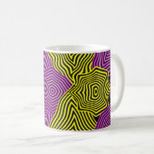 Mug Colorful Art Nouveau Pattern  (Devant droit)