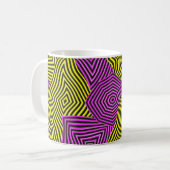Mug Colorful Art Nouveau Pattern  (Devant gauche)
