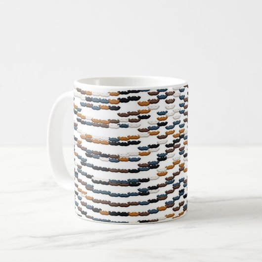 Mug Colorful Art Nouveau Pattern  (Devant gauche)